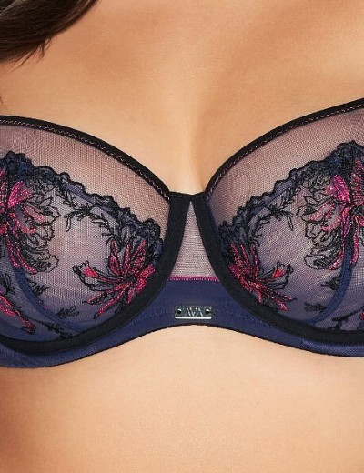 Бюстгальтер с мягкой чашкой Ava MISTRAL 2120 M Navy Blue, Цвет: тёмно-синий, Размеры: 90C, изображение 4