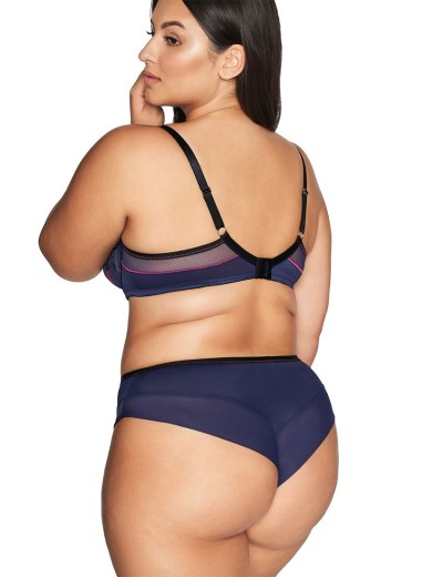 Трусики бразилиана Ava MISTRAL 2120 brazilian Navy Blue, Цвет: тёмно-синий, Размеры: M, изображение 4