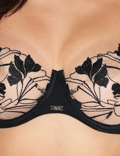 Бюстгальтер с мягкой чашкой Ava SUBLIME 2117 M Black, Цвет: черный, Размеры: 95D, изображение 3