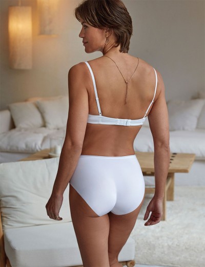 Трусы слипы высокие Janira ANGIE 1030965 Milano white, Цвет: white (белый), Размеры: S, изображение 4