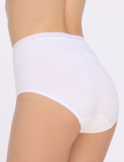 Хлопковые трусы макси Janira PACK-3 MAXI ESENCIAL 1031183 в наборе (3шт) blanco, Цвет: blanco (белый), Размеры: M, изображение 2