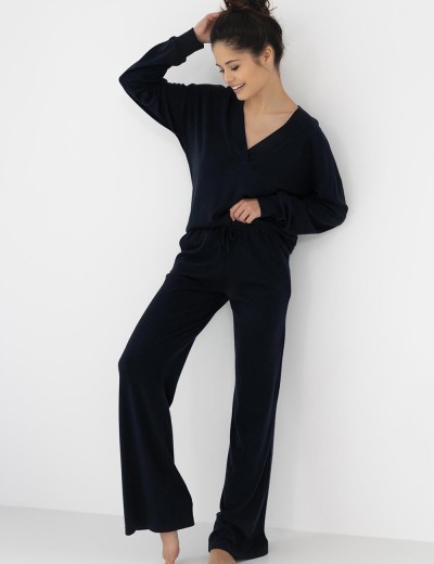 Женский домашний костюм Sensis NAVY BLUE, Цвет: темно-синий, Размеры: S/M, изображение 2