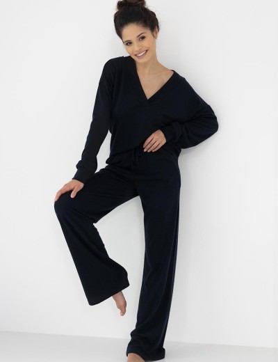 Женский домашний костюм Sensis NAVY BLUE, Цвет: темно-синий, Размеры: S/M, изображение 3