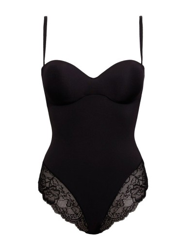 Боди с пуш-ап Sielei PURE LOVE 1978 nero, Цвет: nero (черный), Размеры: 85C, изображение 3