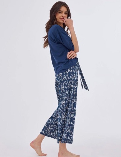 Женская пижама Cornette 844 BETSY, Цвет: темно-синий, Размеры: L, изображение 4