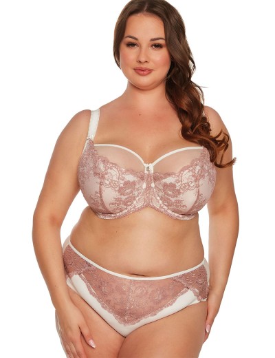 Бюстгальтер полумягкий большого размера Gaia 1244 RANITA PU Maxi розовый, Цвет: розовый, Размеры: 70L, изображение 6