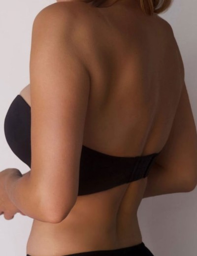 Бюстгальтер планж без бретелей Kinga 1167-BC EXPERT BRA черный, Цвет: черный, Размеры: 65B, изображение 2