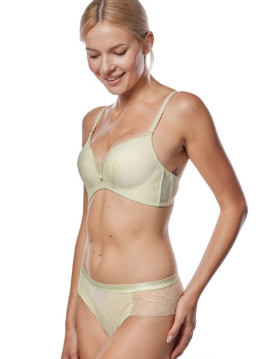 Бюстгальтер двойной пуш-ап Mefemi JANETTE Super P-UP мята, Цвет: мята, Размеры: 70E, изображение 5