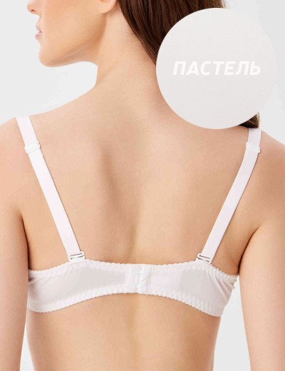 Бюстгальтер балконет анжелика Milavitsa 117321 пастель, Цвет: пастель, Размеры: 80E, изображение 2