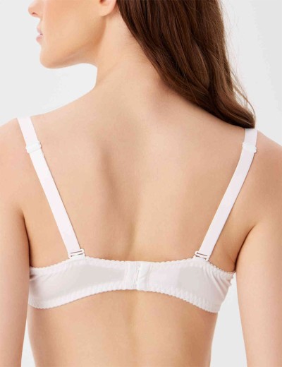 Бюстгальтер балконет анжелика Milavitsa 117321 белый, Цвет: белый, Размеры: 80C, изображение 2 Бюстгальтер балконет анжелика Milavitsa 117321 белый, Цвет: белый, Размеры: 80C, изображение 2