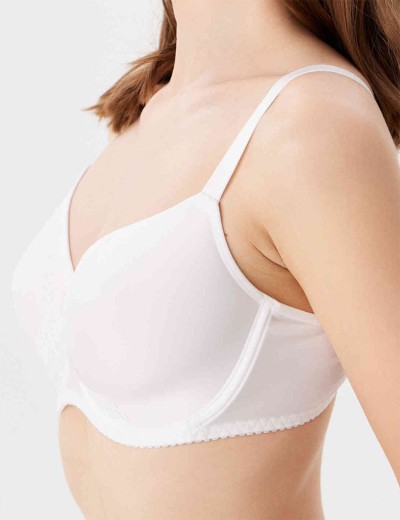 Бюстгальтер спейсер Milavitsa 119141 белый, Цвет: белый, Размеры: 85F, изображение 3 Бюстгальтер спейсер Milavitsa 119141 белый, Цвет: белый, Размеры: 85F, изображение 3