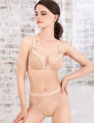 Трусы бразилиана Mioocchi X-FACTOR 8250 nudo, Цвет: nudo (телесный), Размеры: XS, изображение 3