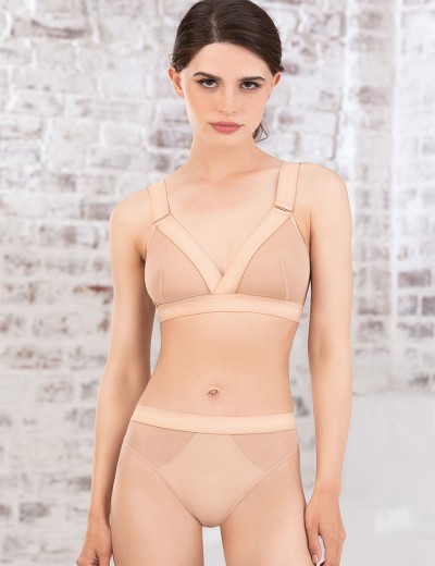 Трусы бразилиана Mioocchi X-FACTOR 8250 nudo, Цвет: nudo (телесный), Размеры: XS, изображение 2