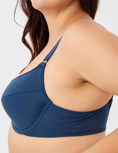 Бюстгальтер с уплотненной чашкой Misstyle 4115 / 415 французский синий, Цвет: французский синий, Размеры: 80C, изображение 3