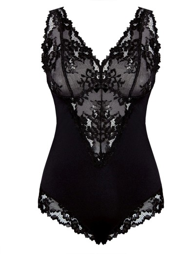 Боди Nipplex BONA body, Цвет: черный, Размеры: M, изображение 4