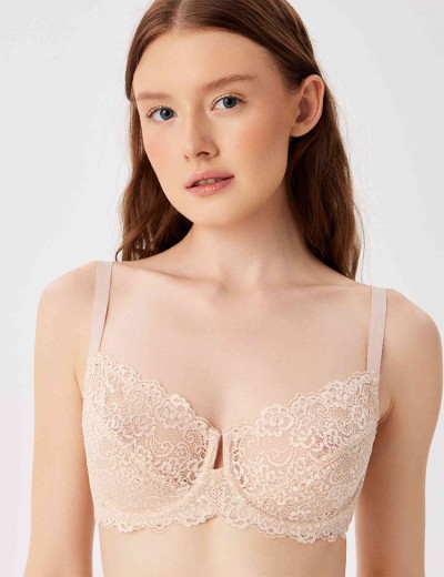 Бюстгальтер с мягкой чашкой Novella 085-1719 серебристый пион, Цвет: серебристый пион, Размеры: 80D, изображение 5