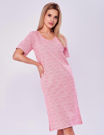 Розовая ночная сорочка Taro 2959 DAKOTA, Цвет: розовый, Размеры: M, изображение 2
