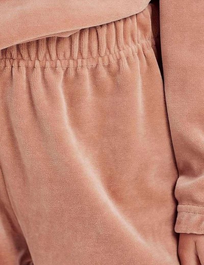 Велюровый домашний костюм Taro 3037/3049 BELLE, Цвет: бежевый, Размеры: 128, изображение 4