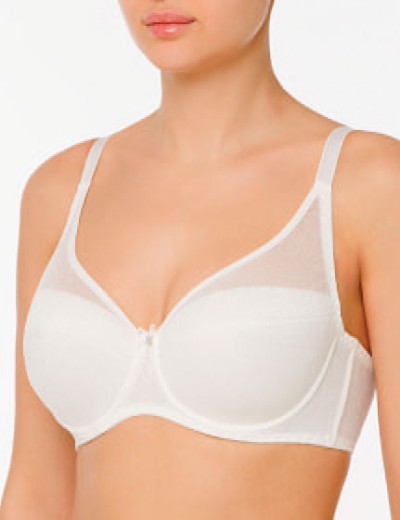 Бюстгальтер на поролоне Albina L TRIUMPH 8089 молоко, Цвет: молоко, Размеры: 70G, изображение 4