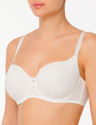 Бюстгальтер спейсер Albina L TRIUMPH 1776 молоко, Цвет: молоко, Размеры: 90E, изображение 3