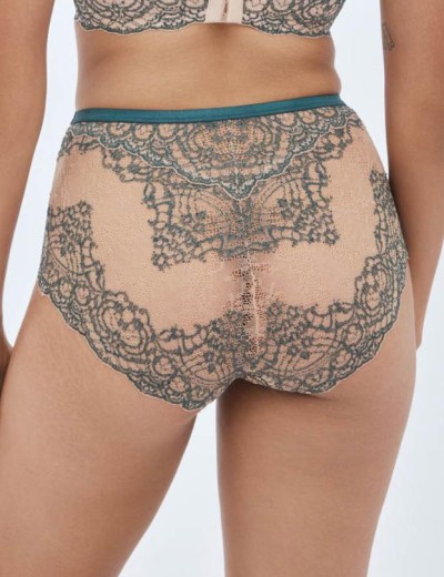 Трусы слипы Alles SPLENDORE classic beige-green, Цвет: бежевый, Размеры: L, изображение 2