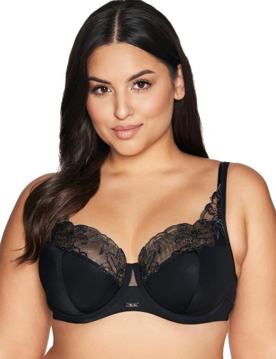 Бюстгальтер полумягкий Ava TROPEA 2071 PU Black, Цвет: черный, Размеры: 90F, изображение 4