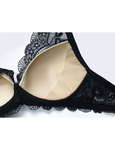 Кружевной бралетт спейсер Leilieve ITALIAN CLASS С6167 nero, Цвет: nero (черный), Размеры: 85D, изображение 4