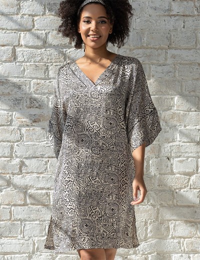 Туника свободного силуэта Mia-Amore RUNA 3995, Цвет: мультколор, Размеры: L/XL, изображение 3