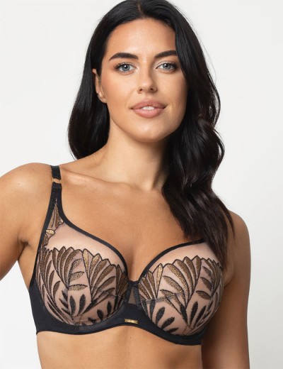 Бюстгальтер с мягкой чашкой Subtille FRIDA soft full cup black, Цвет: черный, Размеры: 80D, изображение 5