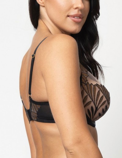 Бюстгальтер с мягкой чашкой Subtille FRIDA soft full cup black, Цвет: черный, Размеры: 80D, изображение 2