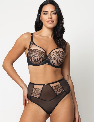 Бюстгальтер с мягкой чашкой Subtille FRIDA soft full cup black, Цвет: черный, Размеры: 80D, изображение 7