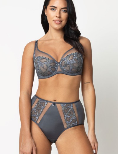 Бюстгальтер с мягкой чашкой Subtille GENRIETTA soft full cup graphite, Цвет: графит, Размеры: 70M, изображение 9