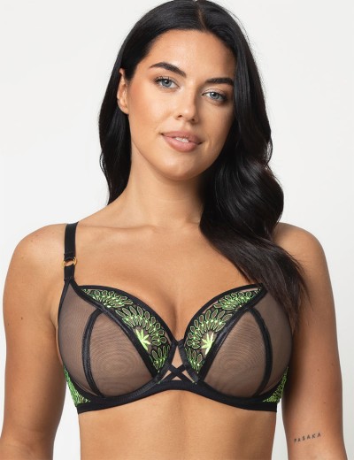 Бюстгальтер с мягкой чашкой Subtille VIOLA soft black, Цвет: черный, Размеры: 70L, изображение 4