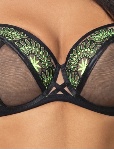 Бюстгальтер с мягкой чашкой Subtille VIOLA soft black, Цвет: черный, Размеры: 70L, изображение 3