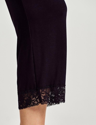 Пижама из топа с брюками Taro 3100 MERCY, Цвет: черный, Размеры: XL, изображение 3