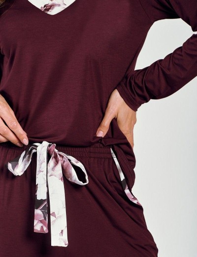 Домашний комплект Taro 3221 INDY, Цвет: сливовый, Размеры: S, изображение 4