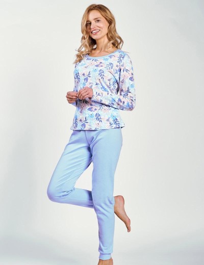 Трикотажная пижама с брюками Taro 3237 GINNY, Цвет: голубой, Размеры: XL, изображение 2