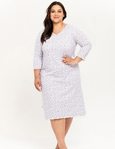 Женская хлопковая сорочка Taro 3241/3258 ARIELLA, Цвет: светло-голубой, Размеры: M, изображение 2