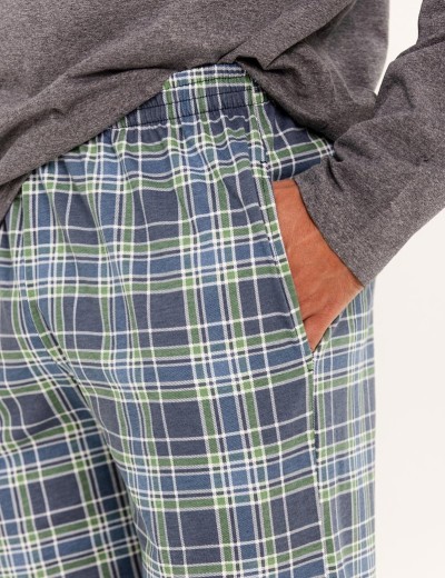 Пижама мужская со штанами Taro 3296 STUART, Цвет: серый, Размеры: XL, изображение 3