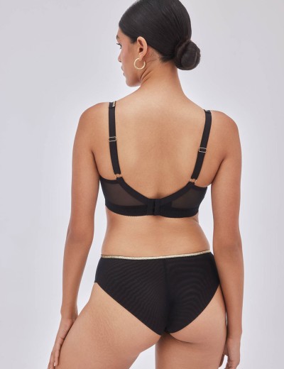 Бюстгальтер бралетт Alles CHIARA GOLD M bralette черный, Цвет: черный, Размеры: 65D, изображение 5 Бюстгальтер бралетт Alles CHIARA GOLD M bralette черный, Цвет: черный, Размеры: 65D, изображение 5