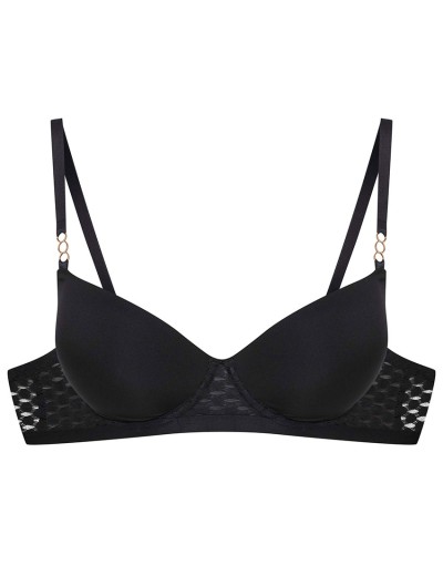 Бюстгальтер балконет пуш-ап Esotiq OHARA 41738 черный, Цвет: черный, Размеры: 70C, изображение 8