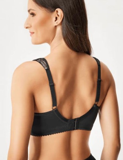 Бюстгальтер без каркасов Fluide ELEGANT 1720 черный/бежевый, Цвет: черный/бежевый, Размеры: 85C, изображение 2