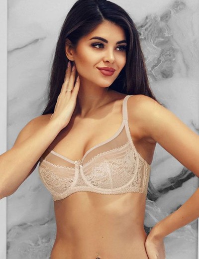 Бюстгальтер с мягкой чашкой Fluide COMPLIMENT 7050 пион, Цвет: пион, Размеры: 95C, изображение 3