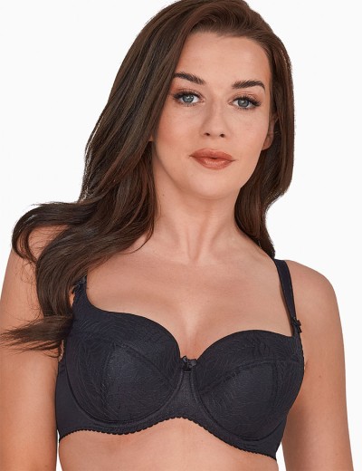 Бюстгальтер на поролоне Gaia 758 MICAELA U черный, Цвет: черный, Размеры: 65H, изображение 3