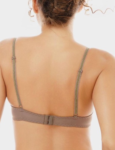 Бюстгальтер балконет пуш-ап Honey H06-14-L капучино, Цвет: капучино, Размеры: 75F, изображение 2 Бюстгальтер балконет пуш-ап Honey H06-14-L капучино, Цвет: капучино, Размеры: 75F, изображение 2