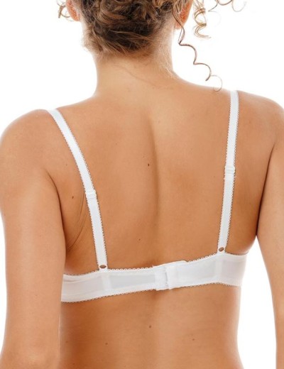 Мягкий кружевной бюстгальтер Honey H16-15-L белый, Цвет: белый, Размеры: 75A, изображение 2 Мягкий кружевной бюстгальтер Honey H16-15-L белый, Цвет: белый, Размеры: 75A, изображение 2