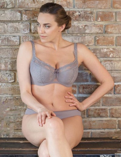 Бюстгальтер балконет Honey H37-17-L серый жемчуг, Цвет: серый жемчуг, Размеры: 80B, изображение 2 Бюстгальтер балконет Honey H37-17-L серый жемчуг, Цвет: серый жемчуг, Размеры: 80B, изображение 2