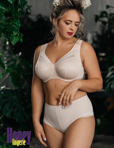 Мягкий бюстгальтер на косточках Honey H46-23-L крем-брюле, Цвет: крем-брюле, Размеры: 90K, изображение 5