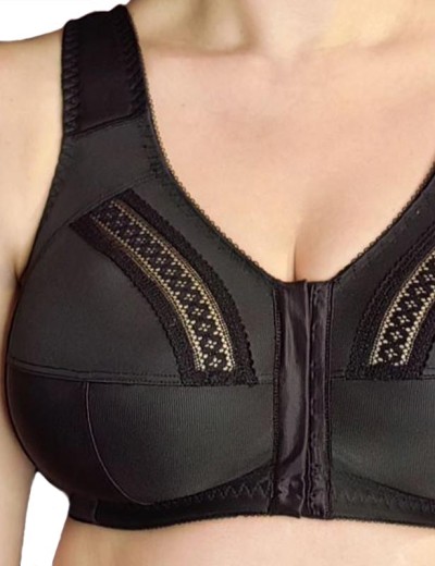 Мягкий бюстгальтер без косточек Honey H47-23-L черный, Цвет: черный, Размеры: 115G, изображение 4