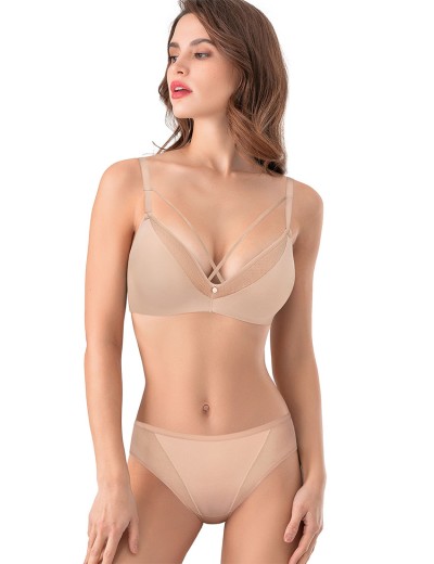 Формованный бюстгальтер без косточек Mioocchi ORNELLA 8193 nudo, Цвет: nudo (телесный), Размеры: 70A, изображение 2